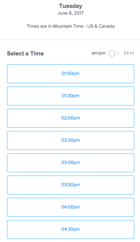 calendar time blocking