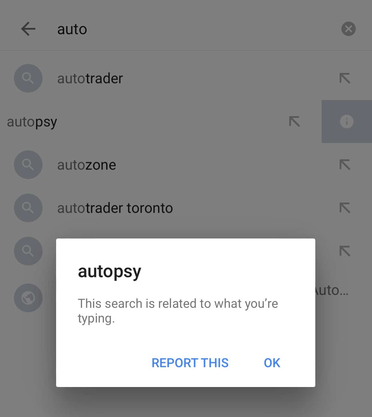 Google is Looking for Feedback on Autocomplete Suggestions
