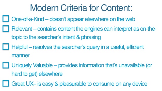 high-quality content criteria rand fishkin