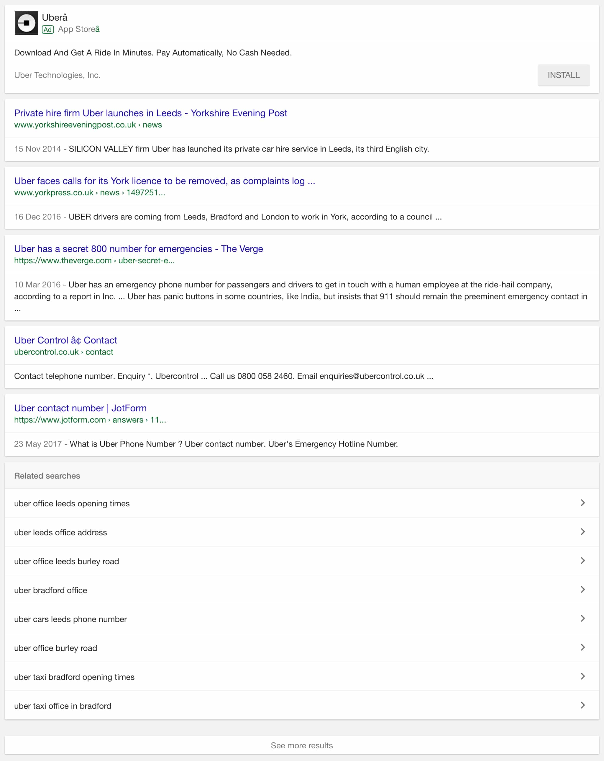 Google is Testing Infinite Scroll in Mobile Search