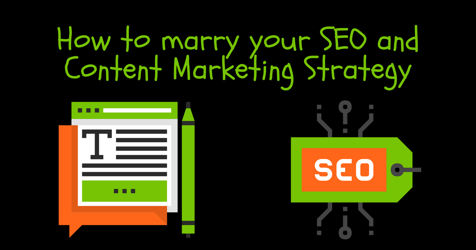 how to marry SEO and conent marketing strategy
