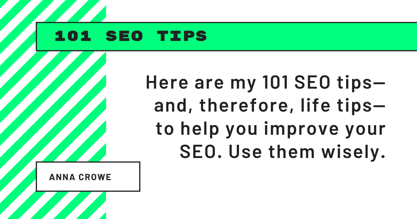 101 SEO tips