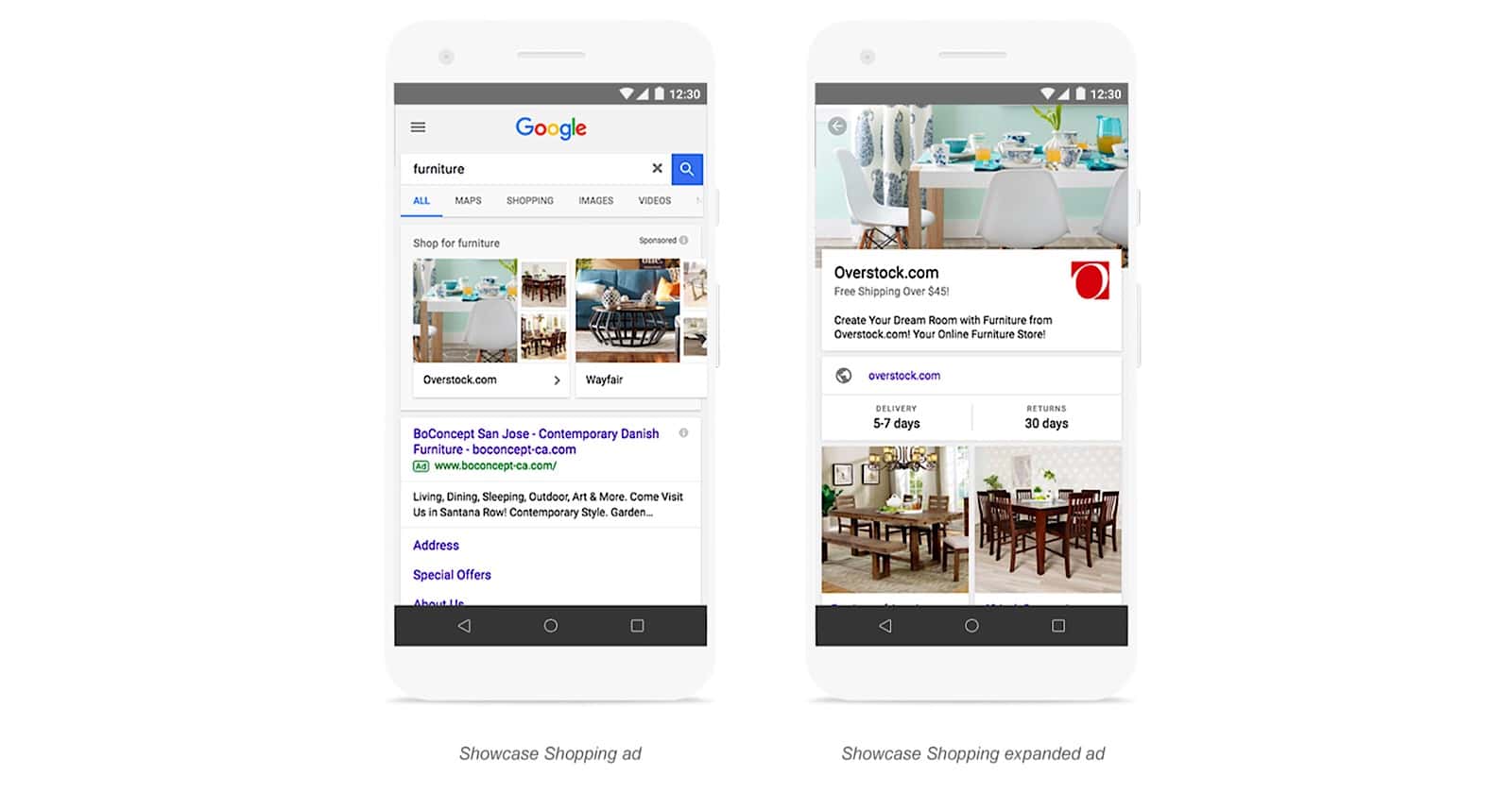 Google AdWords’ Showcase Shopping Ads Can Display Collections of Products