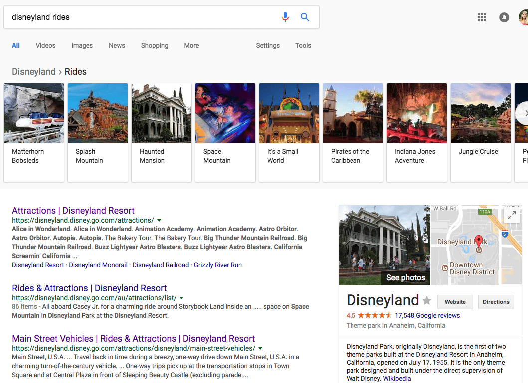 google knowledge graph