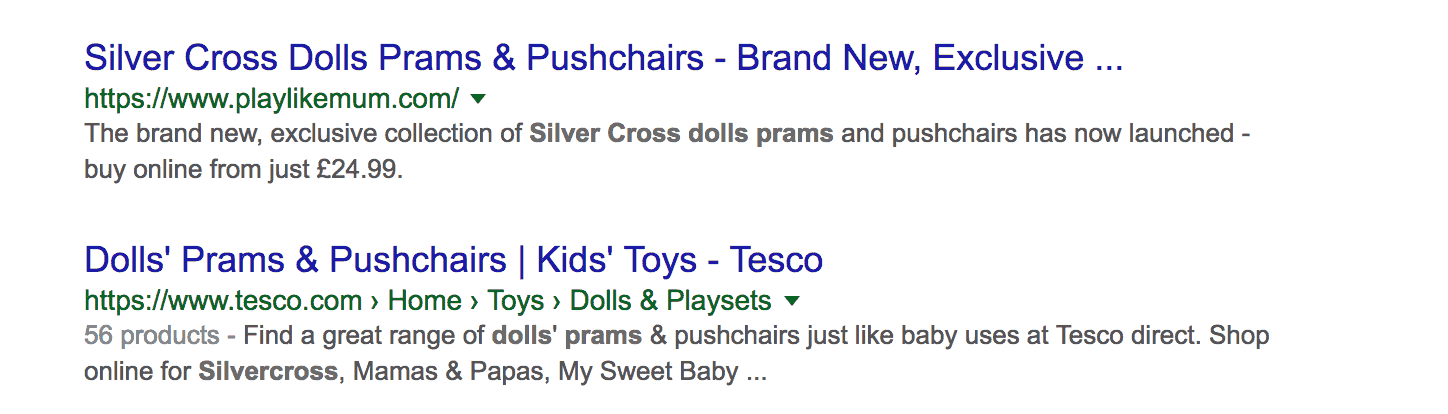 Silver Cross Dolls Pushchairs - Google.co.uk
