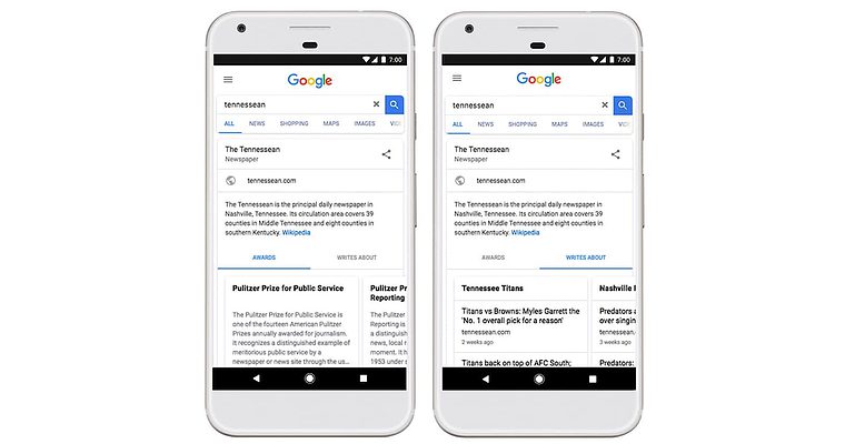 Google to Give Publishers Dedicated Knowledge Panels in Search Results