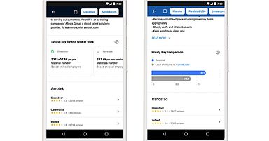 Google’s Job Search Will Now Estimate Salaries For All Job Positions