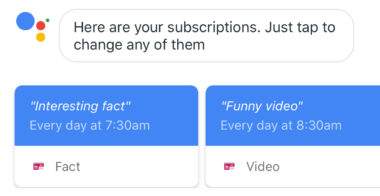 Google Assistant Lets Users Subscribe to Daily Reminders