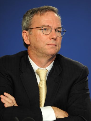 Former Google CEO Eric Schmidt