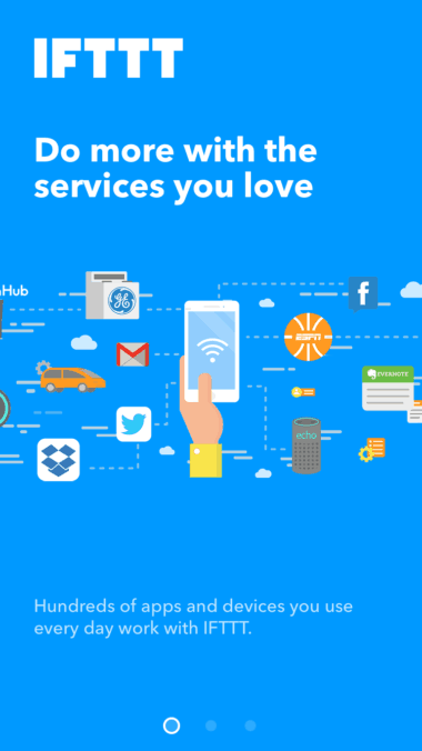 IFTTT Mobile App