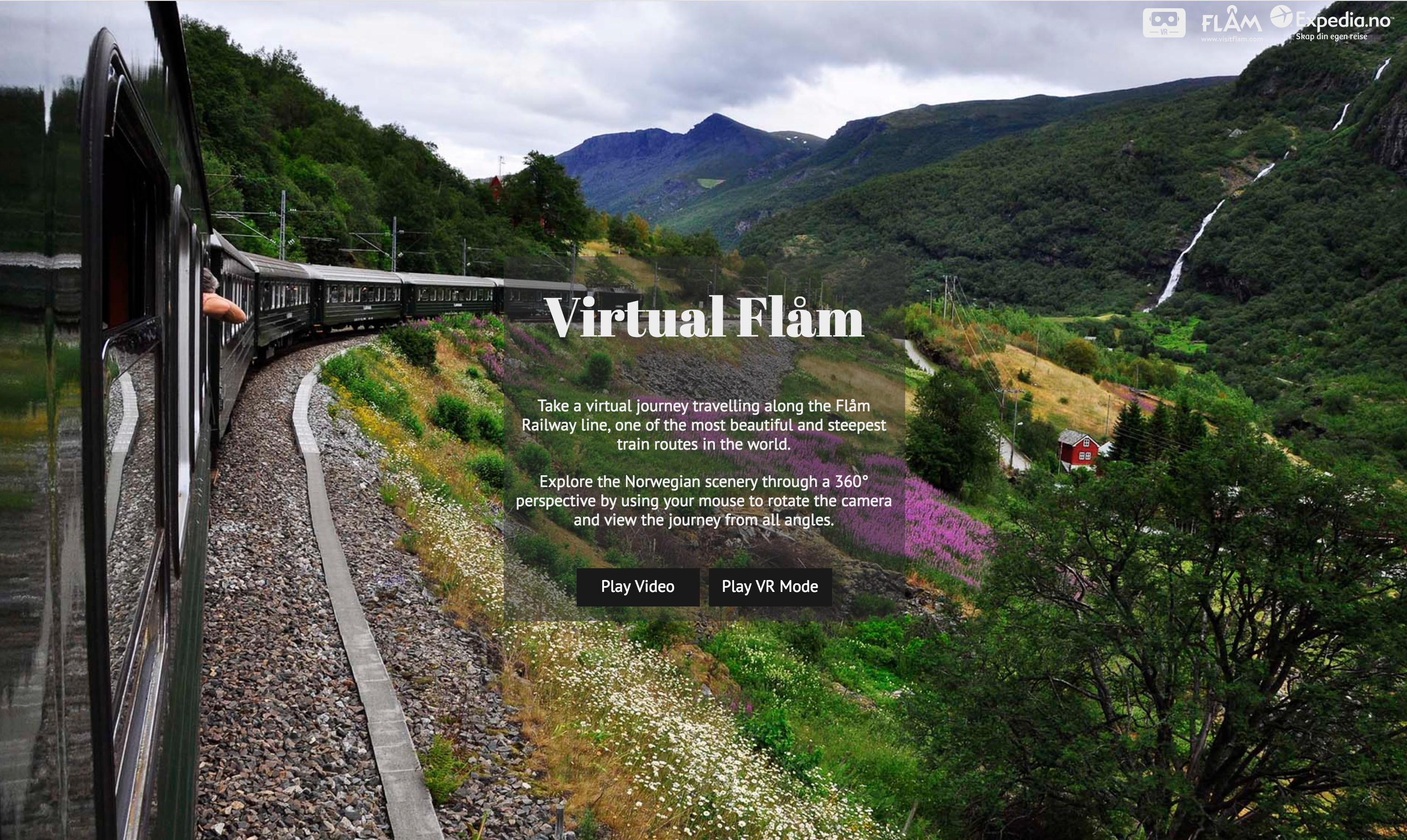 Expedia Norway - Virtual Flam