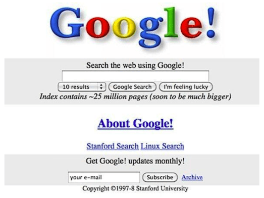 Google 1998