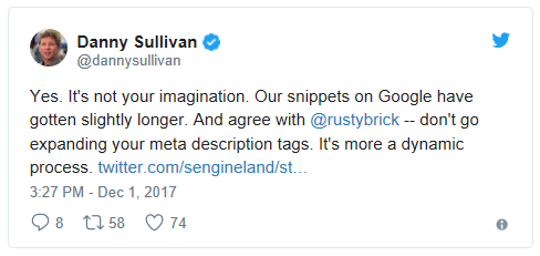 Danny Sullivan Twitter Quote