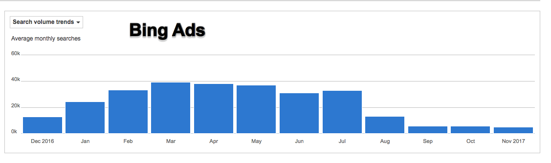 PPC Bing Volume