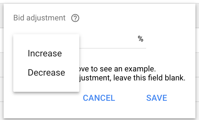 Bid Modifier Percentages in AdWords | SEJ