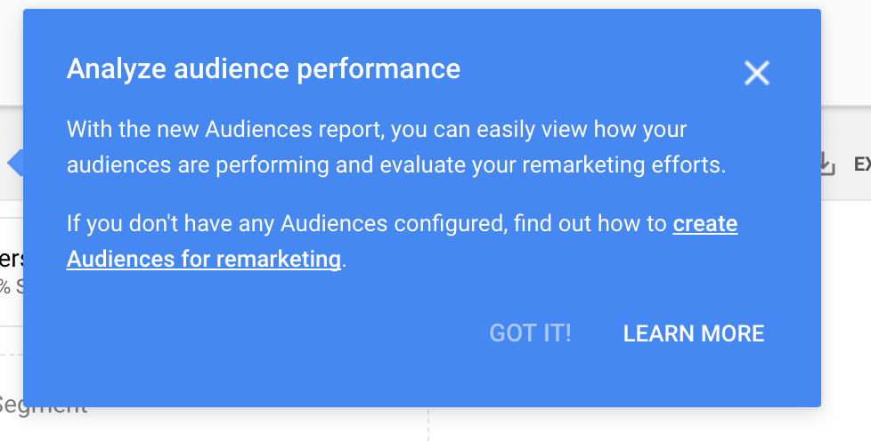 Google Analytics Introduces New ‘Audiences’ Report