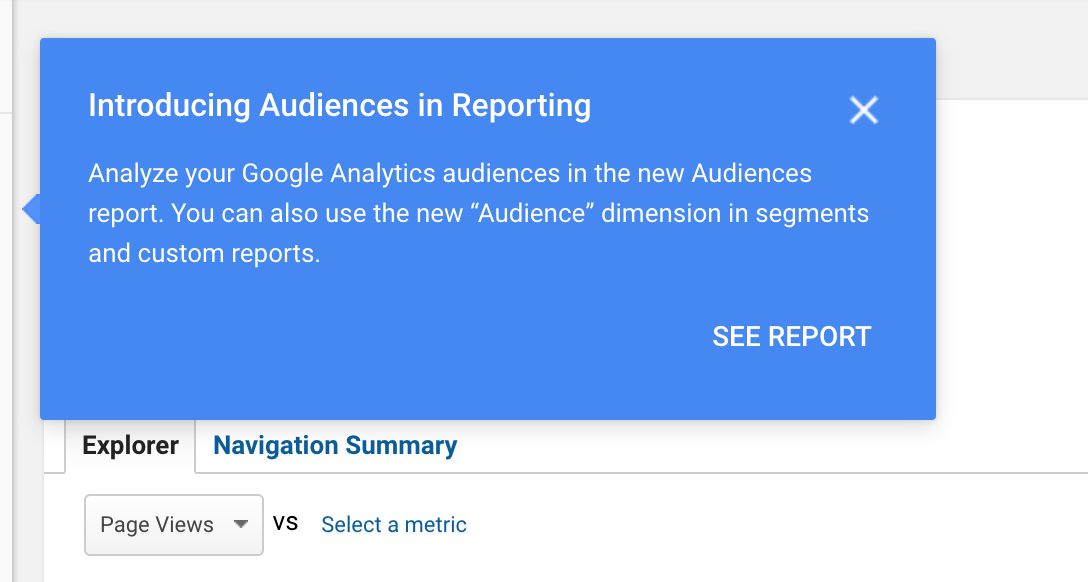 Google Analytics Introduces New ‘Audiences’ Report