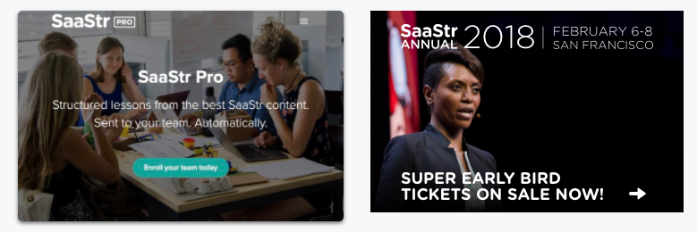 big ticket clients SaaStr conference