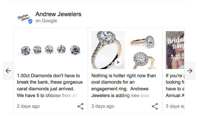 Andrew jewelers information related to product