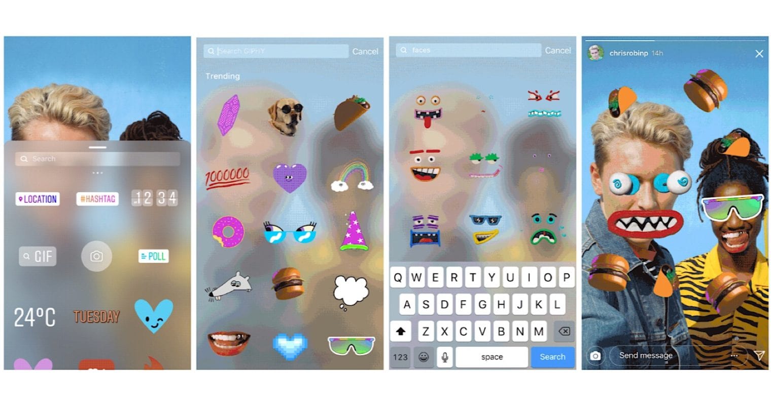 Instagram Brings Back GIFs in Stories