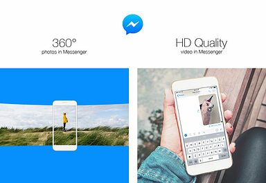 Facebook Messenger Now Supports HD Video and 360-degree Photos