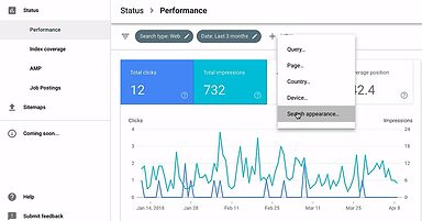 Google Search Console Update: Filter Reports by Result Type