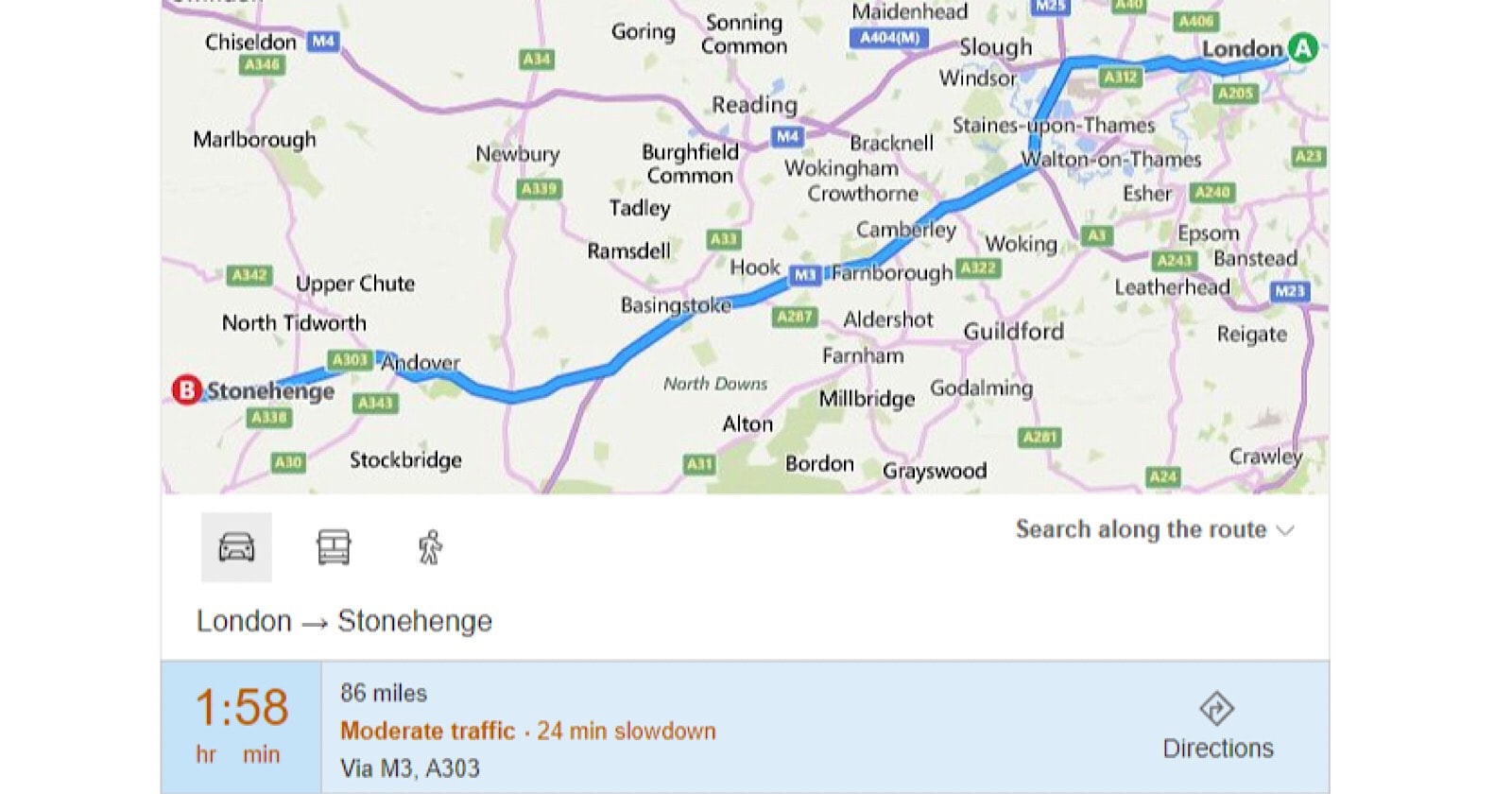 Bing Improves Maps Related Searches for UK Users