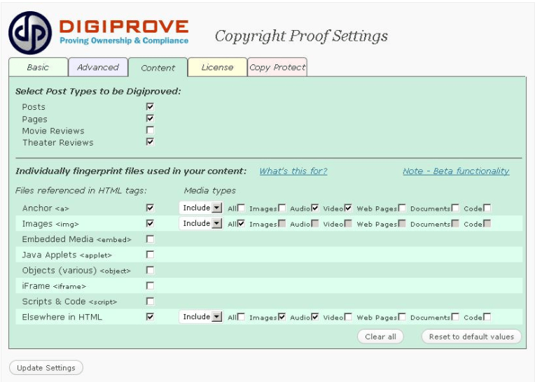 copyright proof