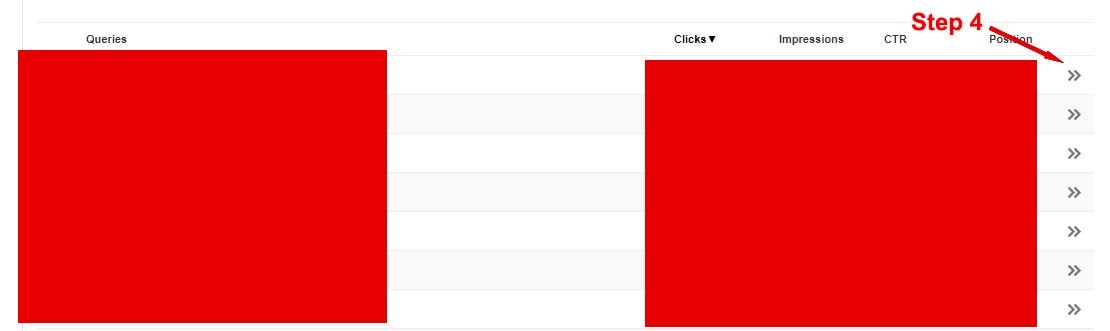 Google Search Console - Keyword Attribution Steps