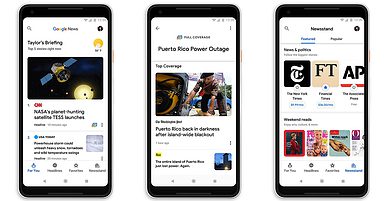Redesigned Google News Uses AI to Connect Related Stories Together