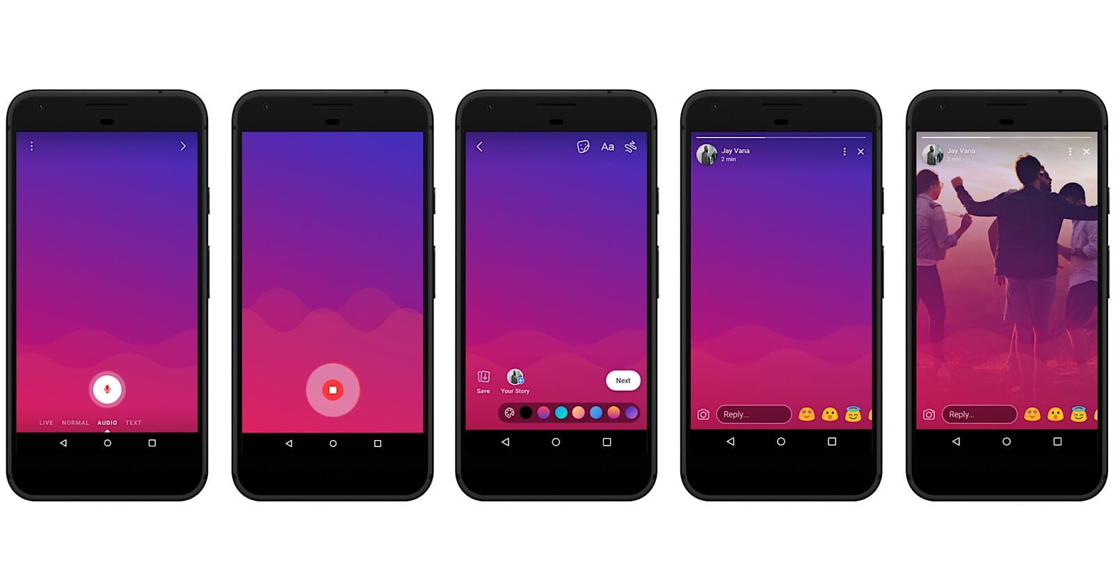 Facebook Introduces Voice Posts, a Stories Archive, and Cloud Storage