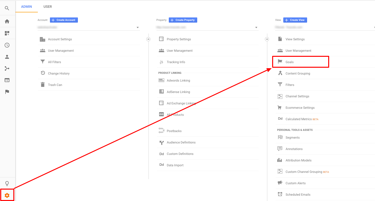 How to set up goals on Google Analytics