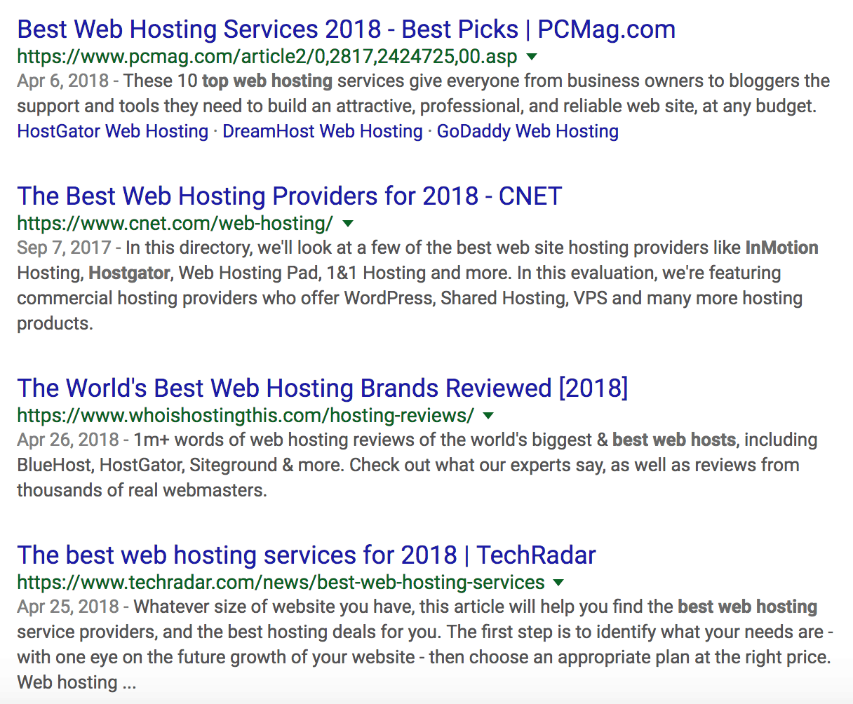 best-web-hosting-services-search-results