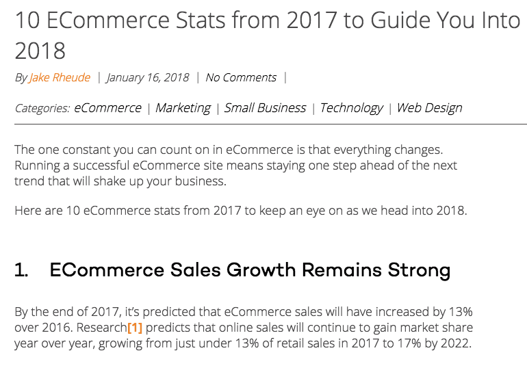 ecommerce stats