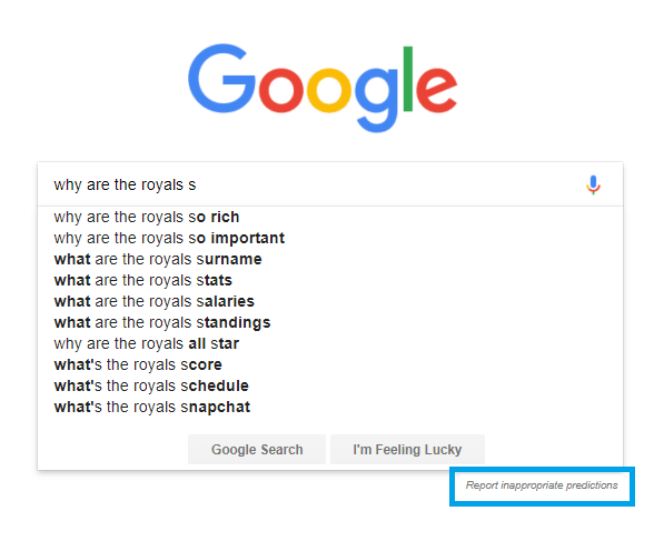 Go gleFe d (Random I People Culture Questions Names How does Google  autocomplete this query? what body parts can you what body parts can you  live without 100 what body parts can