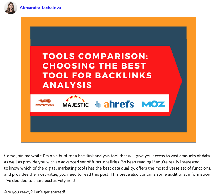 tool comparison