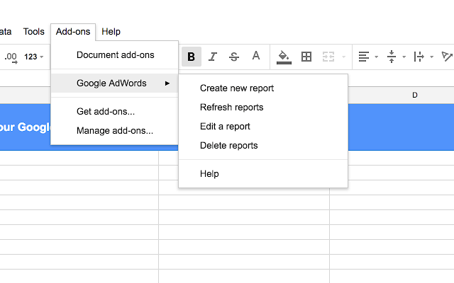 Google AdWords Releases New Tool for Creating Reports
