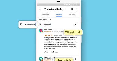 Google Maps Lets Users Search for Reviews by Keyword