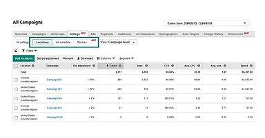 Bing Ads Lets Advertisers Manage Targeting Settings in Bulk