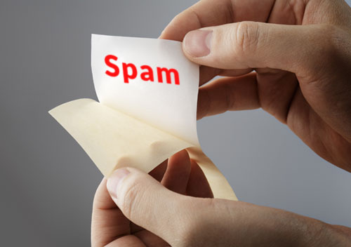 Catching spam is like peeling a sticker. Once you have a good grip on a corner the entire sticker peels away.