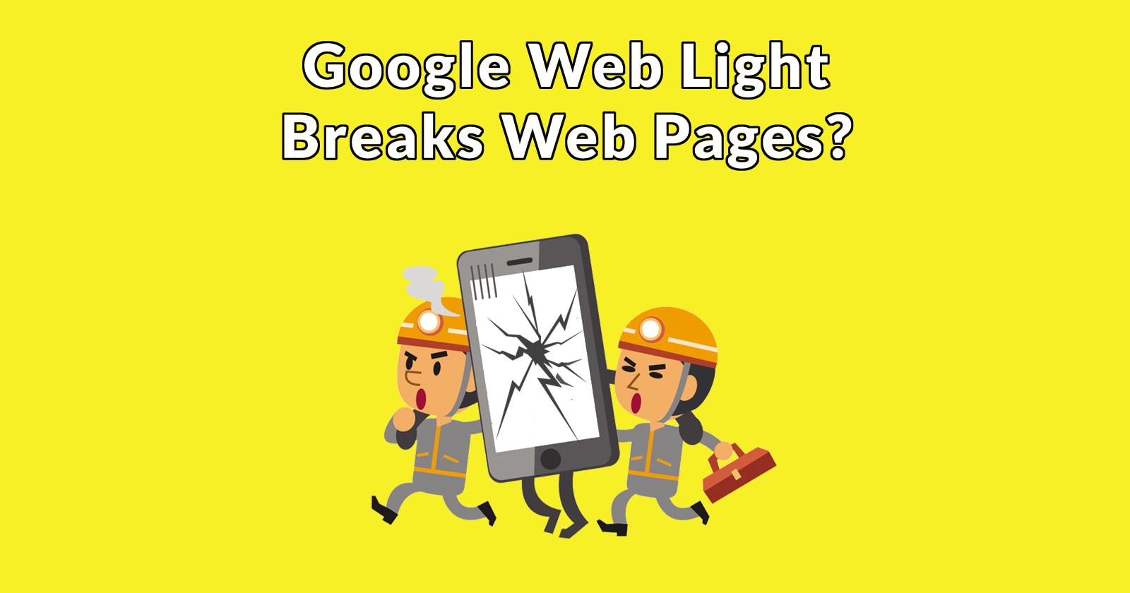 Concerns About Google Web Light
