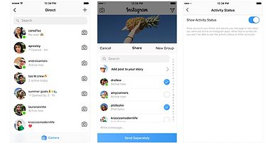 Instagram Shows Users When Friends Are Online