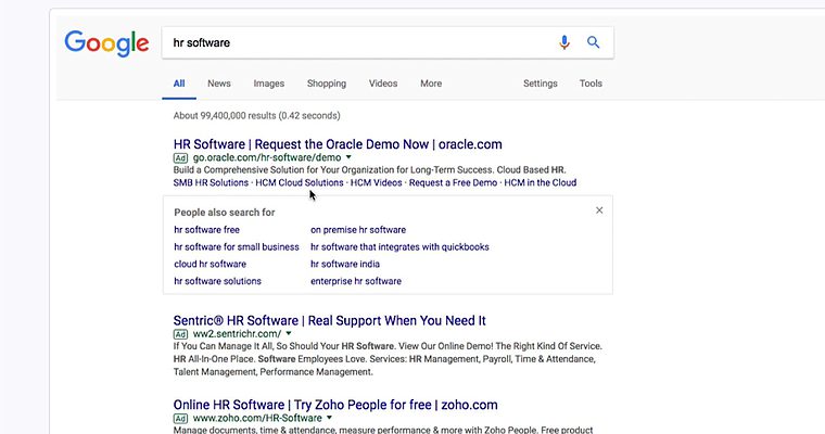 Google Adds “People Also Search For” Box to Paid Search Results