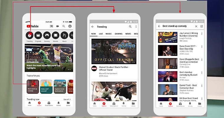YouTube’s New ‘Explore’ Tab Helps Users Discover Videos Based on Viewing Activity