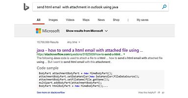 Bing Now Provides Exact Snippets of Code for Developers’ Queries