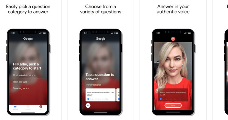 Google’s New ‘Cameos’ App Lets Celebs Answer Questions from Search Results
