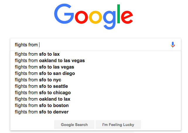 search suggest