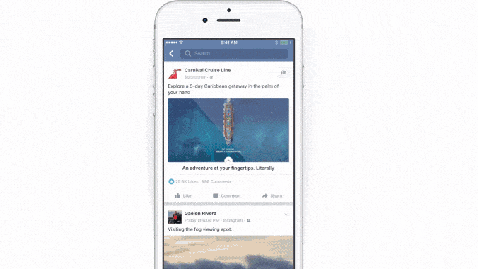 Facebook Upgrades Canvas Ads, Now Known as &#8220;Instant Experience&#8221; Ads
