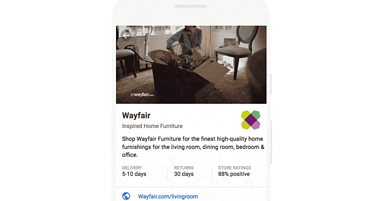 Google Ads Lets Advertisers Include Video in Showcase Shopping Ads