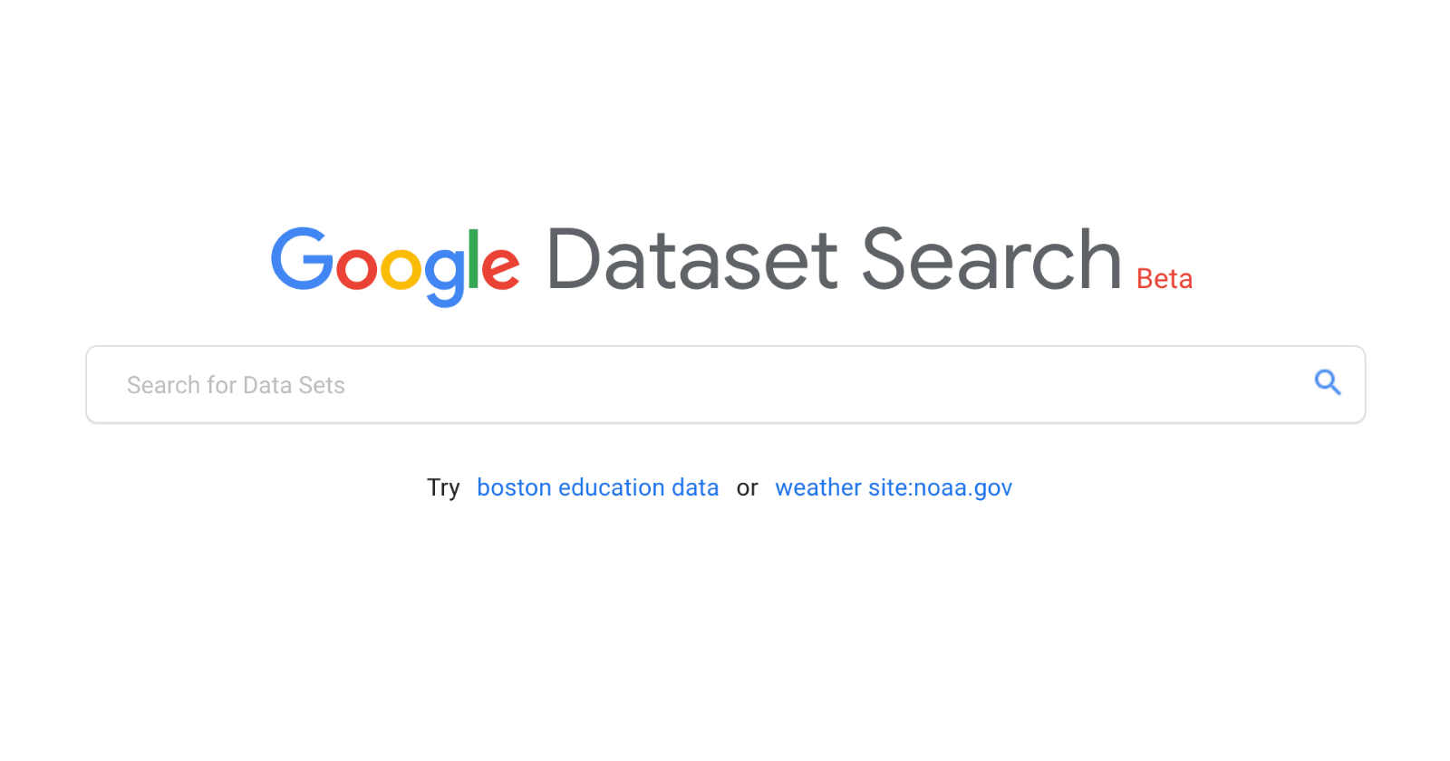 Google Introduces New Search Engine for Finding Datasets
